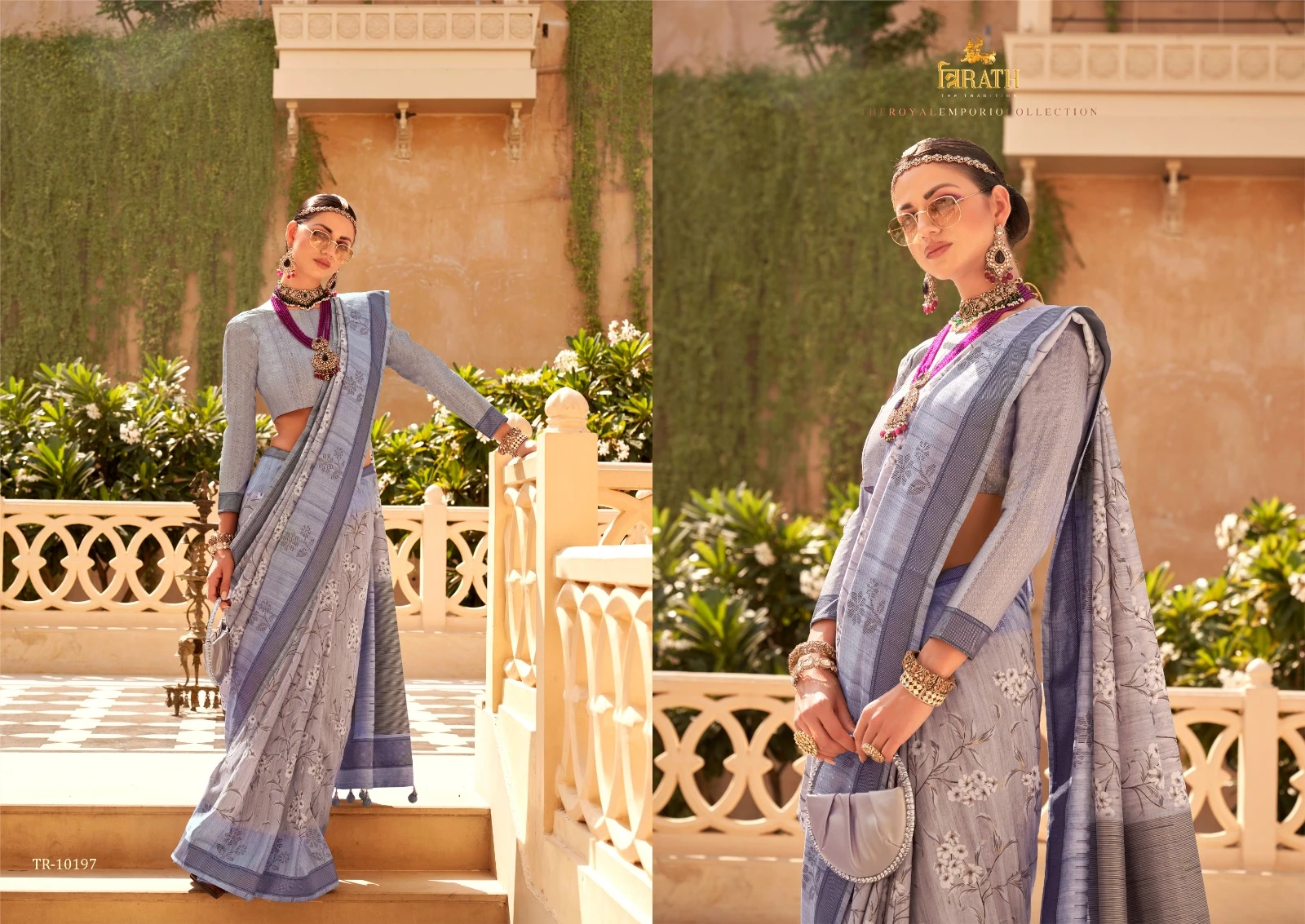 Trirath Savera Super Pv Raw Silk Wholesale Fancy Sarees Catalog — Wholesale Sarees, MPA wholesale from Surat — Photo 9